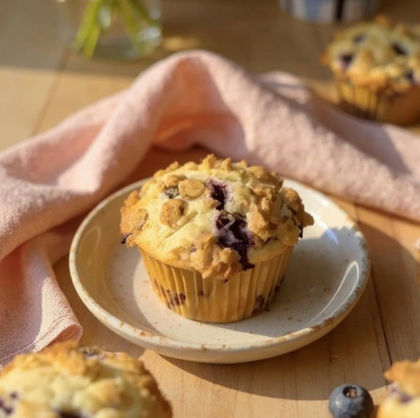 Blueberry Pop Muffin