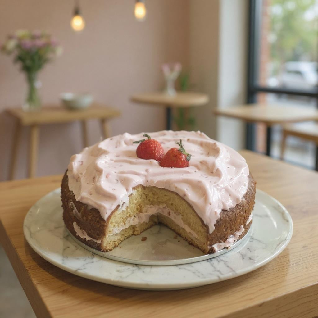 Strawberry Cream Cake