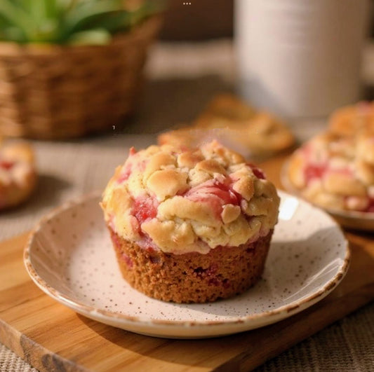 Strawberry Cream Muffin